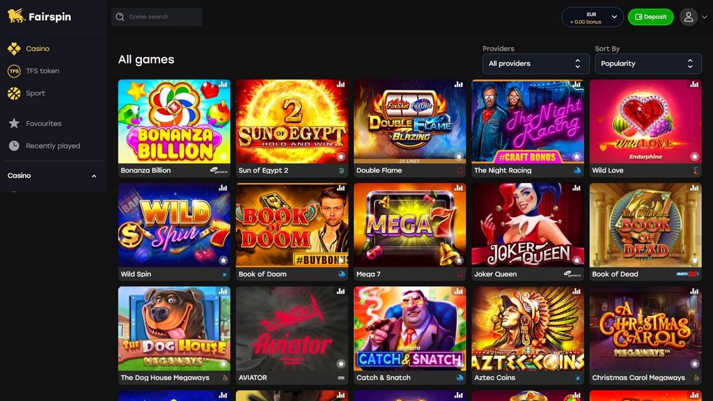 Evaluarea Fairspin Casino 2026